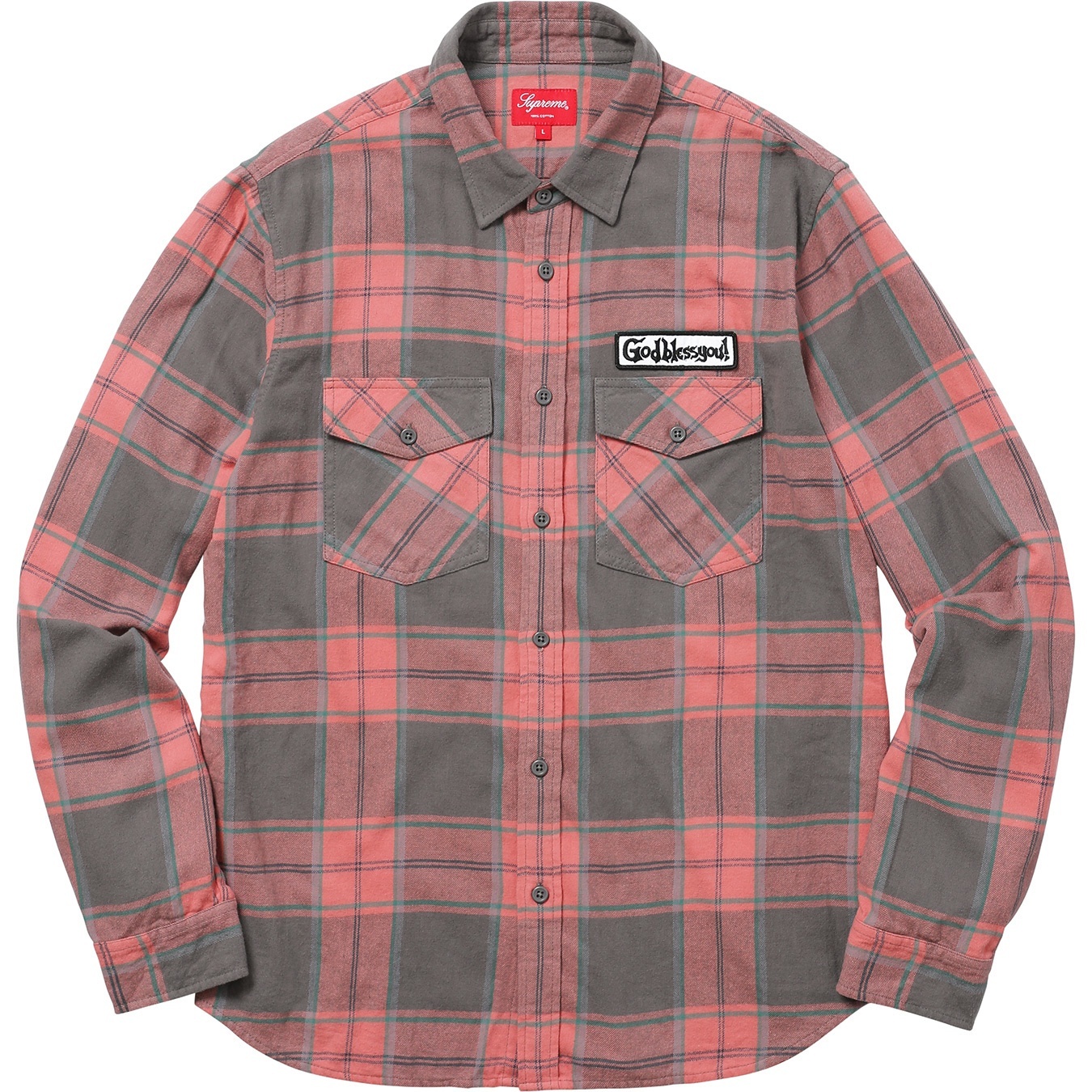 God Bless Plaid Flannel Shirt view 10